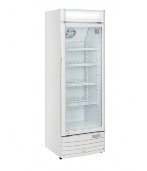 Armoire Réfrigérée Positive Blanche avec Porte Vitrée - 350 L - AFI Collin Lucy