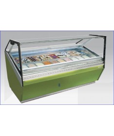 Vitrine à glace professionnel serie corial- 20 x 14 bacs - INFRICO