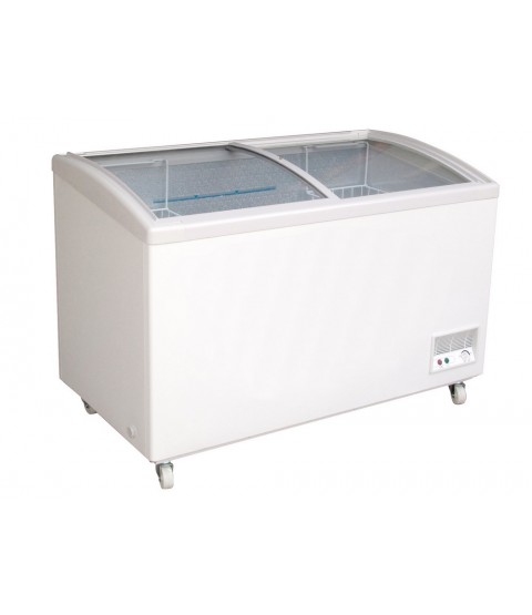 Congelateur coffre avec vitre 236l et 328l - COMBISTEEL