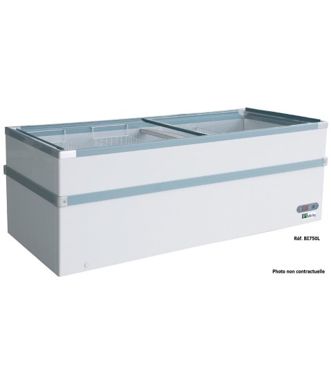 Congélateur bahut portes vitrés coulissantes - 746 L - AFI COLLIN LUCY