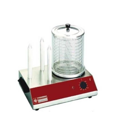 Machine hot dog electrique - chauffe saucisses - 0.65kW - DIAMOND