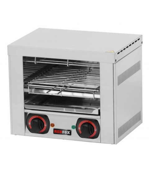 Toaster professionnel - 2 sandwiches - 1 etage - REDFOX