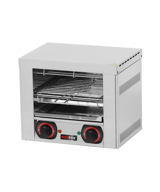 Toaster professionnel - 2 sandwiches - 1 etage - REDFOX Toaster professionnel - 2 sandwiches - 1 etage - REDFOX