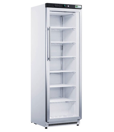Armoire Négative Laquée avec Porte Vitrée - 440 L - AFI Collin Lucy