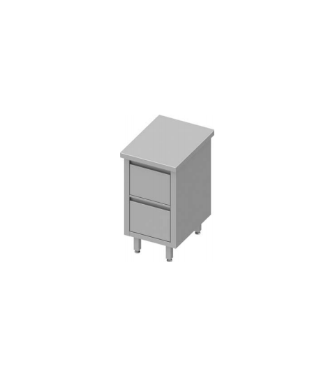 Armoire de travail deux tiroirs - Hauteur 90cm - STALGAST