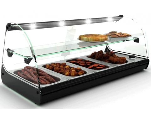 Vitrine chaude